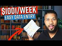 Video thumbnail for Start ASAP! EASIEST Remote Data Entry Jobs No Experience Hiring Now ⬆️$1001/Week