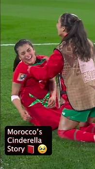 Video thumbnail for #Morocco, 72nd in FIFA World Rankings, is lowest ranked team to go to Round of 16 #WorldCup #soccer