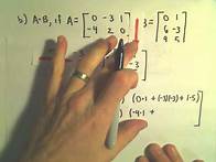 Video thumbnail for Multiplying Matrices - Example 3 [2 x 3] and [3 x 2]