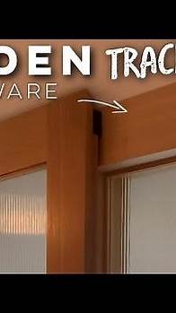 Video thumbnail for Sliding Door (Hidden Track Hardware)