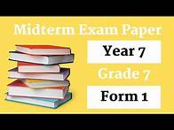 Video thumbnail for Year 7 | Grade 7 | Form 1 Maths Exam Paper SOLVED! (2022)