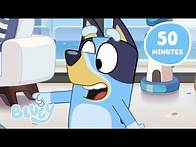 Video thumbnail for 🔴LIVE: Countdown to the New Year with Bluey! 🎊 💙 | Moments of Celebration, and More | Bluey