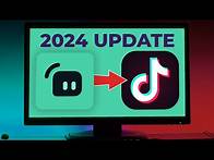 Video thumbnail for How To Stream On TikTok LIVE From Streamlabs In 2024 (Two Methods)