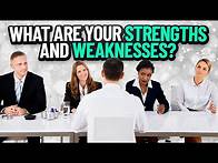 Video thumbnail for What Are Your STRENGTHS and WEAKNESSES? | TOP-SCORING Answers to this Tough INTERVIEW QUESTION!