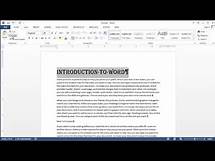 Video thumbnail for How to Clear Copy & Pasting Formatting : MS Word: Beyond the Basics