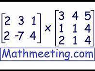 Video thumbnail for Multiplying matrices