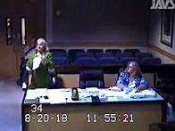Video thumbnail for Sparks fly in the people’s court occupied by Family Court Judge Rena Hughes 3-3