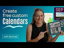 Video thumbnail for Design Your Own Personalized Calendar for Free