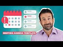 Video thumbnail for How To Write An Awesome Meeting Agenda (Tutorial & Template)