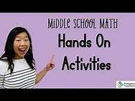 Video thumbnail for Middle School Math Hands On Activities