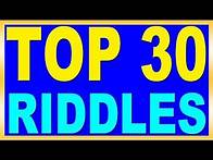 Video thumbnail for Top 30 Riddles with Answers