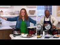 Video thumbnail for Cook's Essentials 2-qt Stainless Steel Pressure Cooker w/ Presets on QVC