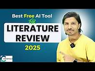 Video thumbnail for Best FREE AI Tool for Literature Review in 2025 | Better Than ChatGPT? | Consensus AI