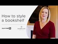 Video thumbnail for How to Style a Beautiful Bookshelf