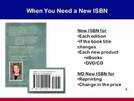 Video thumbnail for How to Get an ISBN Number