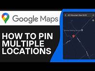 Video thumbnail for How To Pin Multiple Locations On Google Maps 2025 (Tutorial)