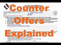 Video thumbnail for Real Estate Counter Offers Explained - How To Complete the Seller and Buyer Counter Offers SCO & BCO