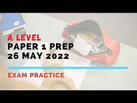 Video thumbnail for Final Prep for A Level Geography Paper 1 | 26 May 2022