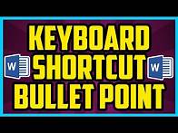 Video thumbnail for Bullet Point Keyboard Shortcut For Microsoft Word On Windows 10 - Adding Bullet Points With Keyboard