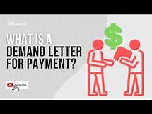 Video thumbnail for Demand Letter for Payment, EXPLAINED