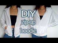 Video thumbnail for DIY zip-up hoodie incl. PATTERN