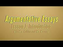 Video thumbnail for Argumentative Essays, Part 1: What is a Claim Statement?