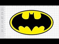 Video thumbnail for Batman Logo Svg Free Cut File for Cricut