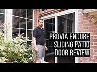 Video thumbnail for ProVia Endure Sliding Patio Door Review & Installation