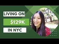 Video thumbnail for Actual take home pay? LIving on $129K in NYC Salary Breakdown