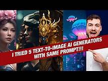 Video thumbnail for I Tried 5 Free Text-to-Image AI Generators (Here's the best one)