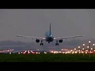 Video thumbnail for Plane Landing From Behind - Copyright Free Stock Footage Clip