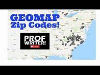 Video thumbnail for Geomapping zip codes on Google My Maps