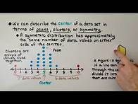 Video thumbnail for 6th Grade Math 16.4c, Interpreting a Dot Plot, Outliers