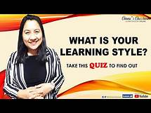 Video thumbnail for What Is Your Learning Style? Take This QUIZ To Find Out.