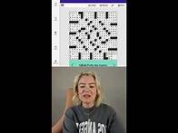 Video thumbnail for Daily Crossword Live - Sunday, 27 April, 2025