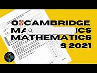 Video thumbnail for O Level Math D May June 2021 Paper 21 4024/21