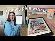Video thumbnail for DISNEY PLAN WITH ME ✨🏰 how I plan my Disney trips in my digital planner in GoodNotes on iPad!