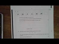Video thumbnail for WJEC GCSE November 2017 Mathematics Unit 2 Intermediate