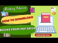 Video thumbnail for How To Download free Books From PDF Drive |Read Ebooks Online|