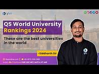 Video thumbnail for QS World University Rankings 2024 | QS Ranking 2024 | QS University Rankings 2024
