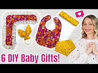 Video thumbnail for DIY Baby Sewing: 6 Adorable Items to Make with Free Patterns | Beginner Friendly