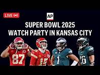 Video thumbnail for Super Bowl 2025 LIVE: Chiefs vs. Eagles watch party in Kansas City