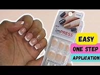 Video thumbnail for Press-On Nails | NO GLUE NEEDED! | KISS Impress nails | One Step Acrylic Nails | Mommy Nails