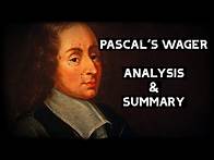 Video thumbnail for Pascal's Wager Summary and Analysis