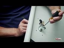 Video thumbnail for BILCO Basement Door Keyed Lock Kit Installation