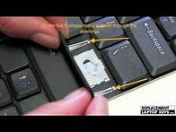 Video thumbnail for Individual laptop key repair guide | how to install a keyboard key