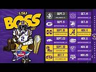 Video thumbnail for 2024 LSU Tigers Football Game Schedule