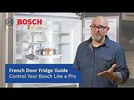 Video thumbnail for Bosch French Door Fridge: Discover Hidden Features for Fresher Food | Bosch Home USA