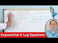 Video thumbnail for Master Exponential & Log Equations in Math