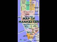 Video thumbnail for MAP OF MANHATTAN [ NEW YORK CITY ]